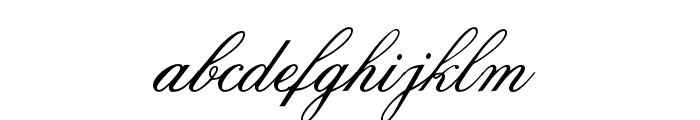 OPTIFlemish-Script Font LOWERCASE