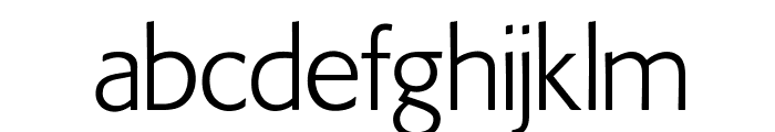 OPTIFob-Light Font LOWERCASE