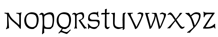 OPTIFurst Font LOWERCASE