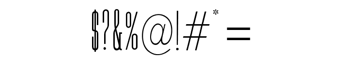 OPTIGalaxy Font OTHER CHARS