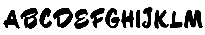 OPTIHusky Font UPPERCASE