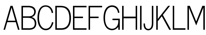 OPTILuna-Gothic Font UPPERCASE