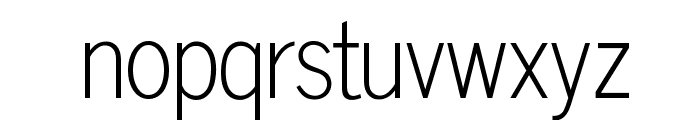 OPTILuna-Gothic Font LOWERCASE