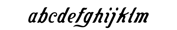 OPTIMorgan-FiveNine Font LOWERCASE