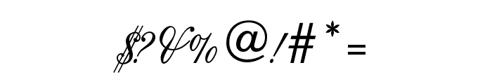 OPTIOriginal-Script Font OTHER CHARS