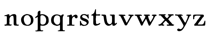 OPTIPowell-OldStyle Font LOWERCASE