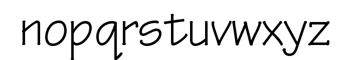 OPTIRipple-Regular Font LOWERCASE