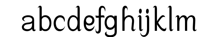 OPTISchow-Light Font LOWERCASE