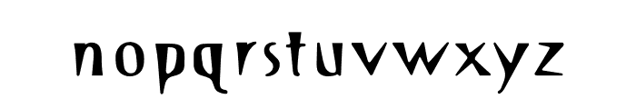 OPTISin-Bold Font LOWERCASE