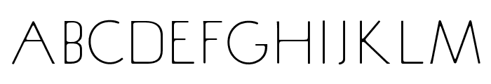 OPTISin-Light Font UPPERCASE