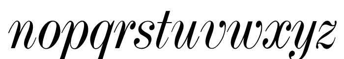 OPTITorry-Italic Font LOWERCASE