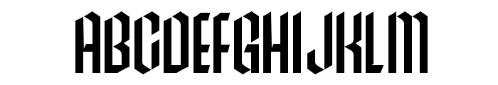 OPTIWycombeFive Font UPPERCASE