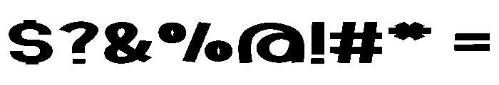 OpenBook1 Font OTHER CHARS