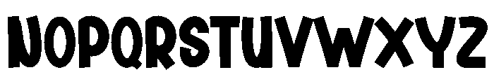 OpenBook1 Font UPPERCASE