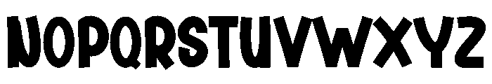 OpenBook1 Font LOWERCASE