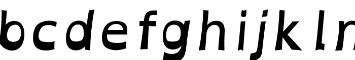 OpenDyslexicAlta Bold Italic Font LOWERCASE