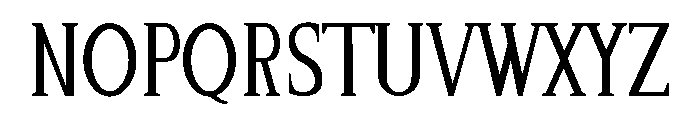 OpenRing Font UPPERCASE