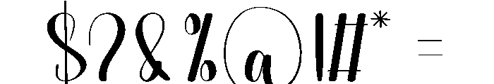 Openbook Font OTHER CHARS