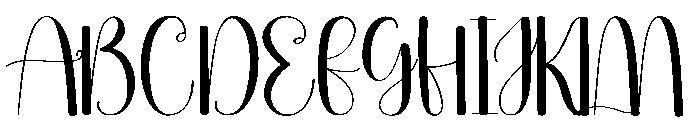 Openbook Font UPPERCASE