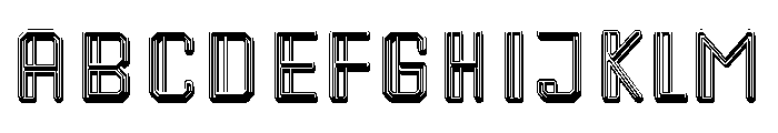 Operal Extravagant Regular Font UPPERCASE