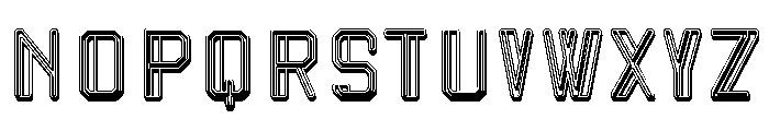 Operal Extravagant Regular Font UPPERCASE