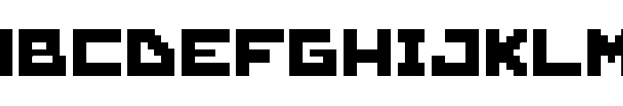 Operius Mono Regular Font UPPERCASE