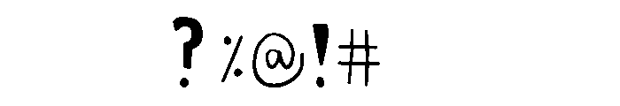Ophelia Regular Font OTHER CHARS