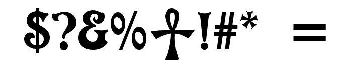 Ophidean Runes Font OTHER CHARS