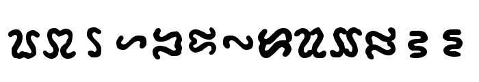 Ophidean Runes Font LOWERCASE