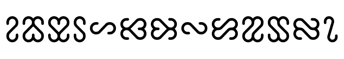 Ophidian Font UPPERCASE