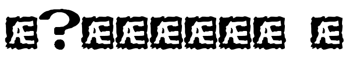 Opiated BRK Font OTHER CHARS