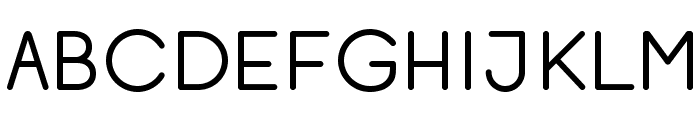 Opificio Regular-Rounded Font UPPERCASE