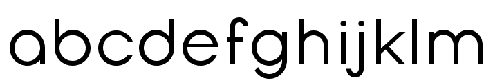 Opificio Regular Font LOWERCASE