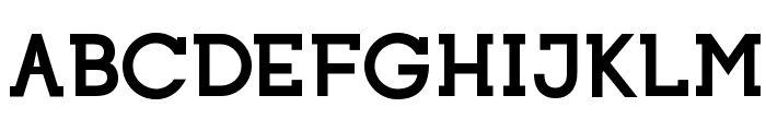 Opificio Serif Bold Font UPPERCASE