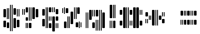 Opti-Cred Bold Font OTHER CHARS