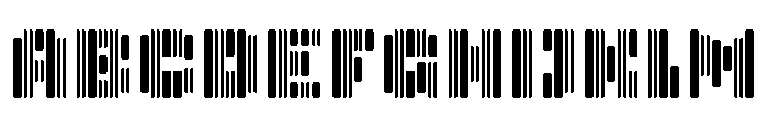Opti-Cred Bold Font UPPERCASE