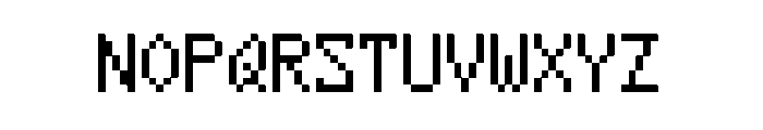 Optixal Font UPPERCASE