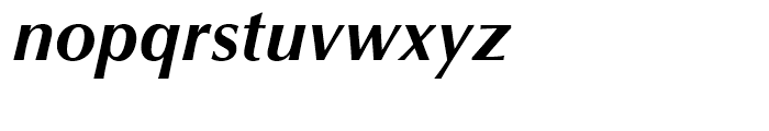 Optima Bold Italic Font LOWERCASE