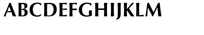 Optima Cyrillic Bold Font UPPERCASE