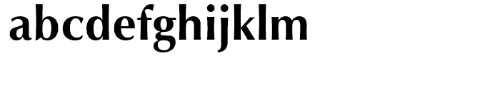 Optima Cyrillic Bold Font LOWERCASE