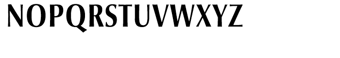 Optima nova Condensed Bold Font UPPERCASE