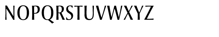 Optima nova Condensed Medium Font UPPERCASE