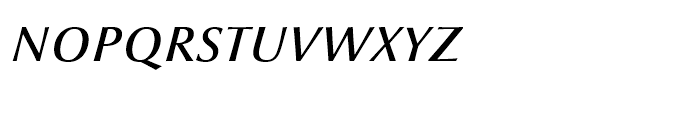 Optima nova Italic SC Font LOWERCASE