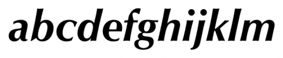 Ophian Bold Italic Font LOWERCASE