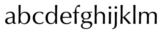 Ophian Roman Font LOWERCASE