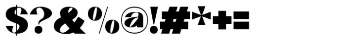 Opalique Black Font OTHER CHARS