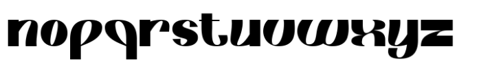 Opalique Black Font LOWERCASE