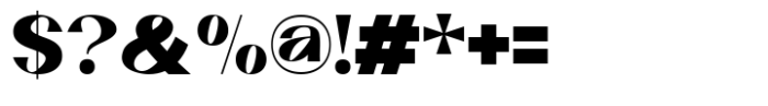 Opalique Extra Bold Font OTHER CHARS