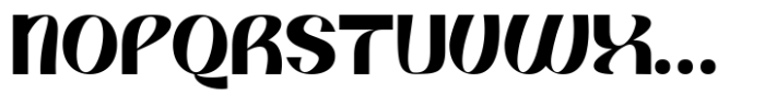 Opalique Extra Bold Font UPPERCASE
