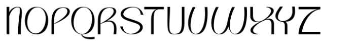 Opalique Light Font UPPERCASE